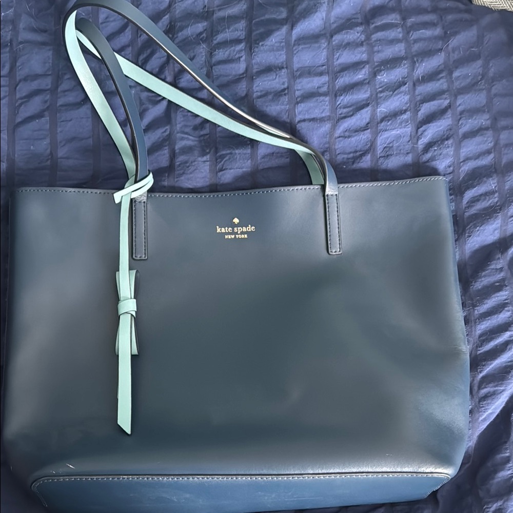 Kate Spade Blue Tote Bag